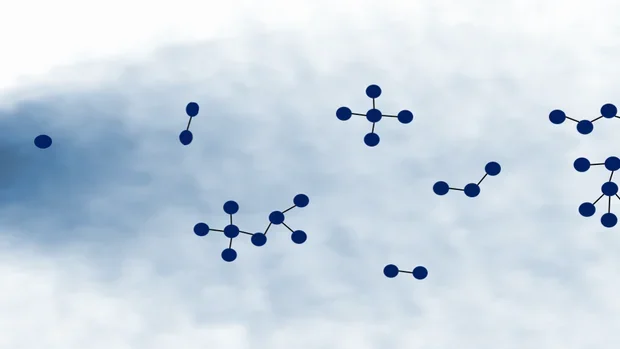 Connected dot pattern