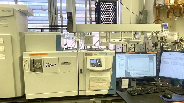 Thermo Trace 1310 GC connected to a Q Exactive Orbitrap MS