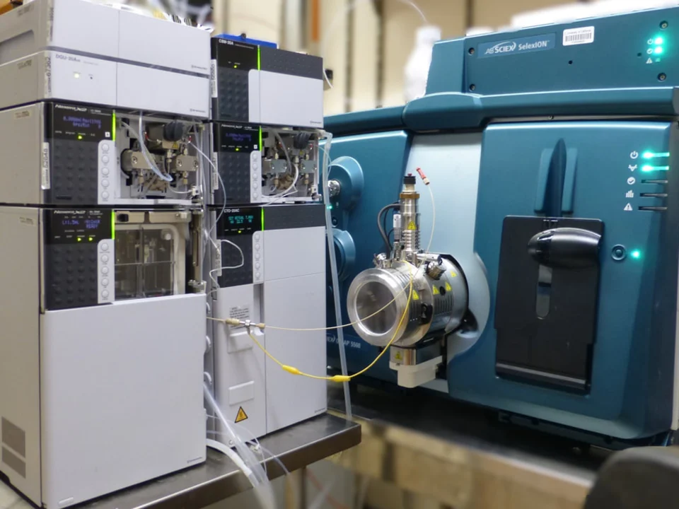 Sciex 5500 Triple-Quadrupole (QQQ) 