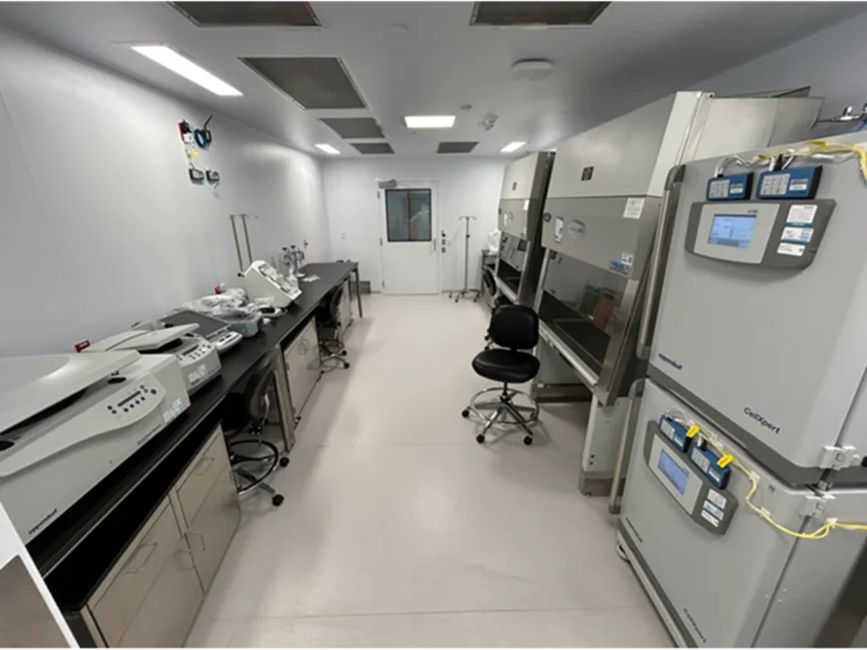 Facility desks, chair, and equipment
