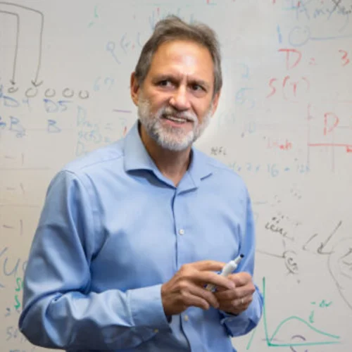 Headshot of Michael Fanselow in front of white board